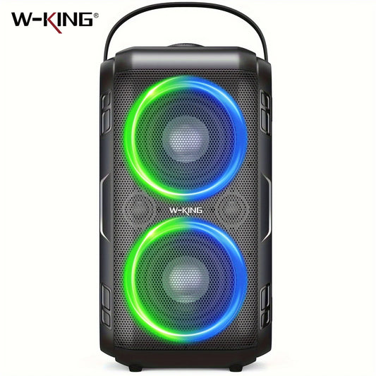 W-King T9-2 Portable Bluetooth Party Speaker With Powerful Stereo Bass
