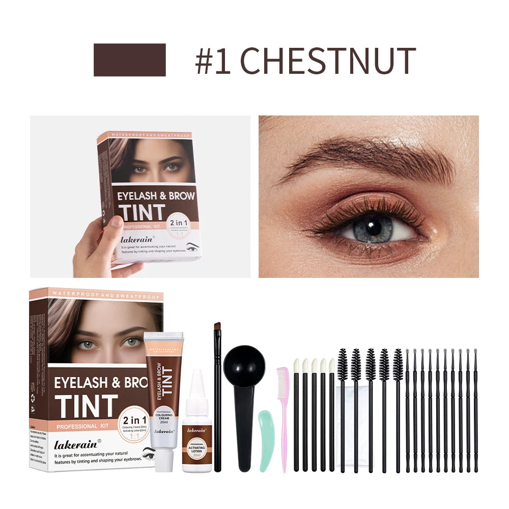 Ibcccndc Eyelash Lifting And Brow Tint Enhancement Kit