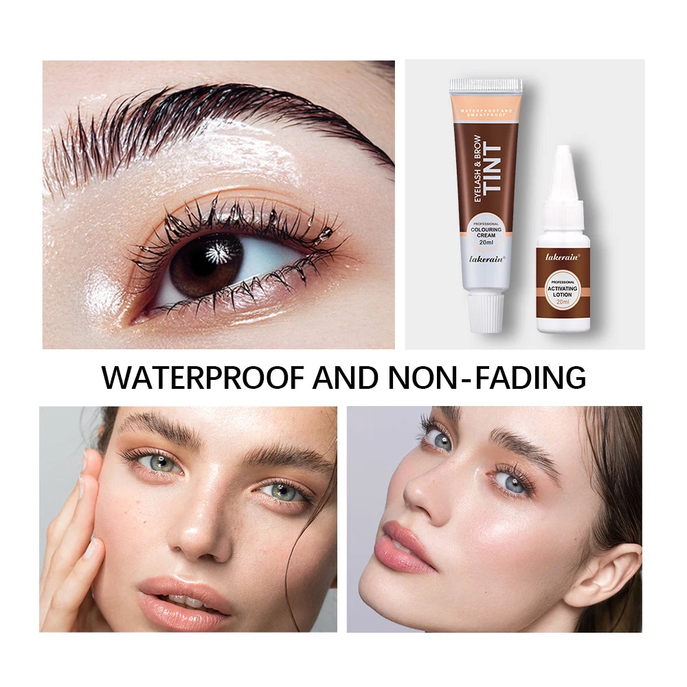 Ibcccndc Eyelash Lifting And Brow Tint Enhancement Kit