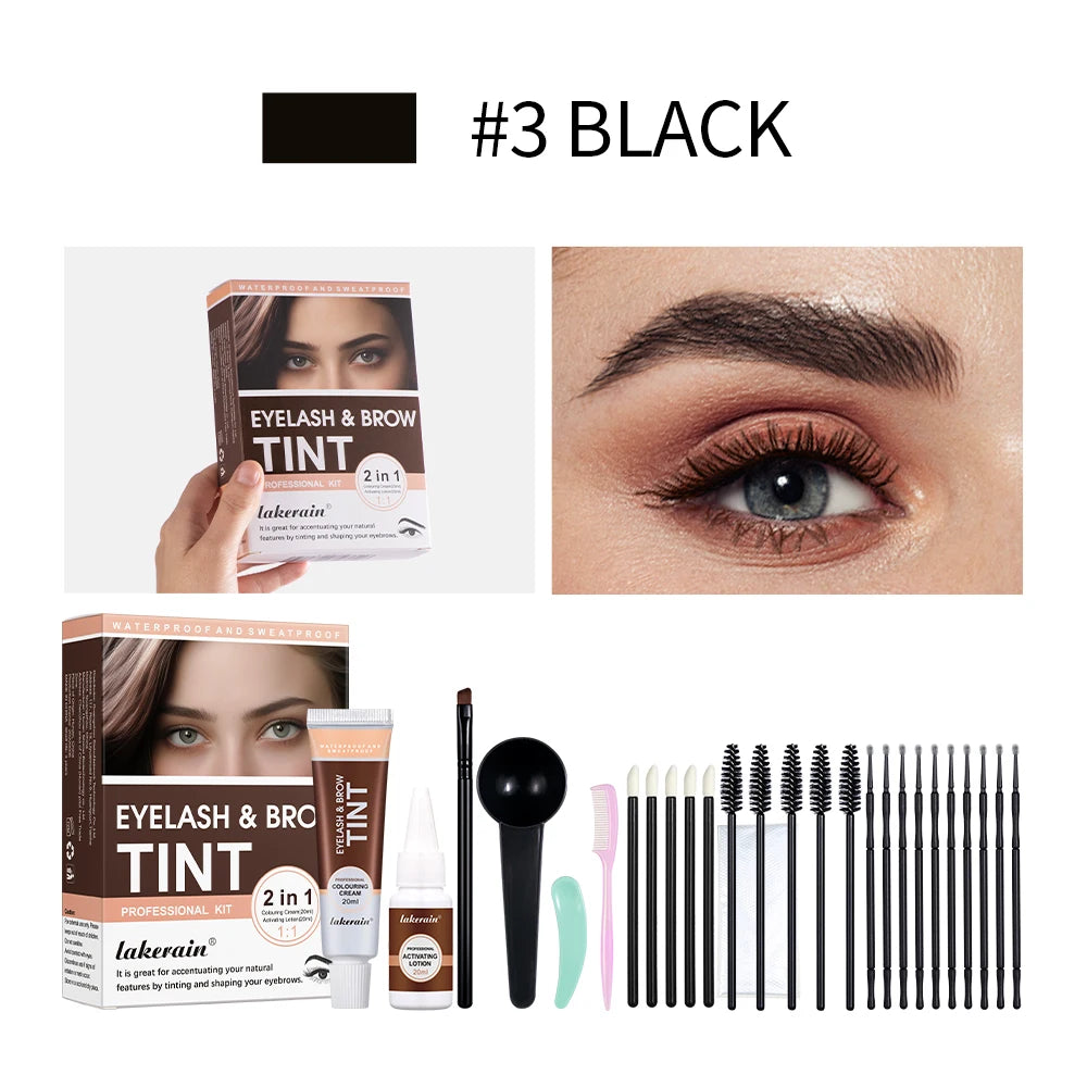 Ibcccndc Eyelash Lifting And Brow Tint Enhancement Kit
