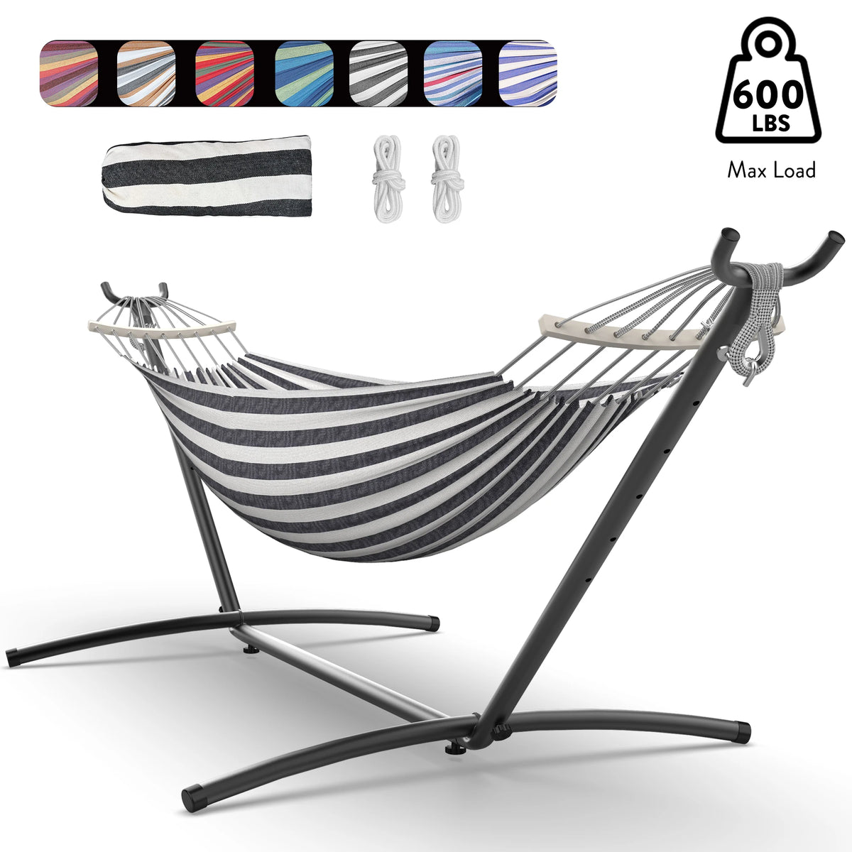 Gyroor Adjustable Stand Hammock For Outdoor Relaxation