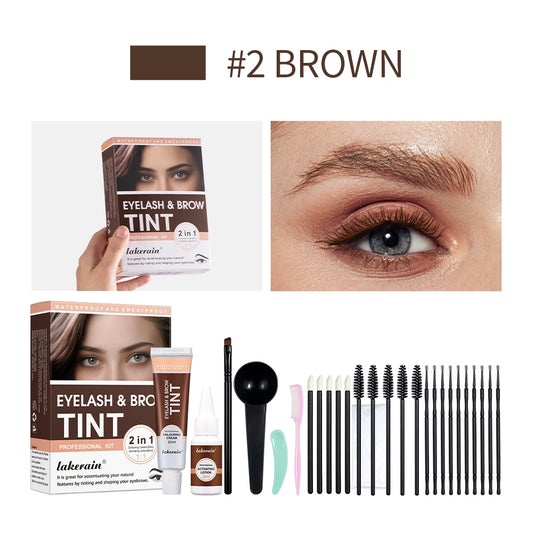 Ibcccndc Eyelash Lifting And Brow Tint Enhancement Kit