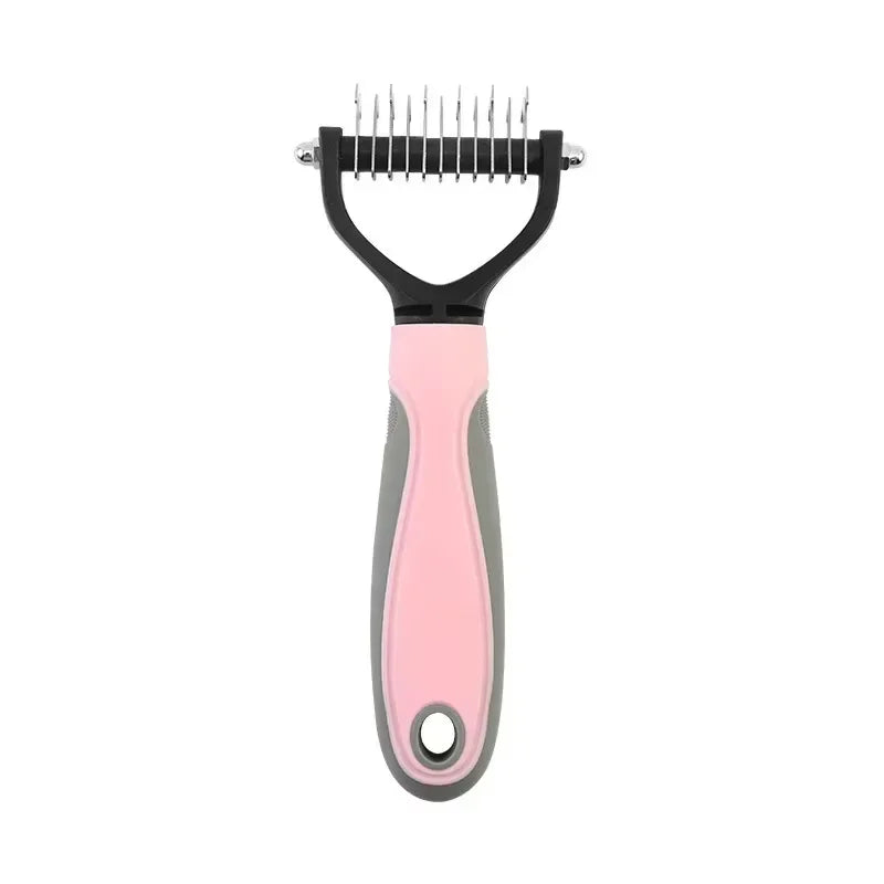 Premium Dual Sided Pet Grooming Brush For Dog And Cat