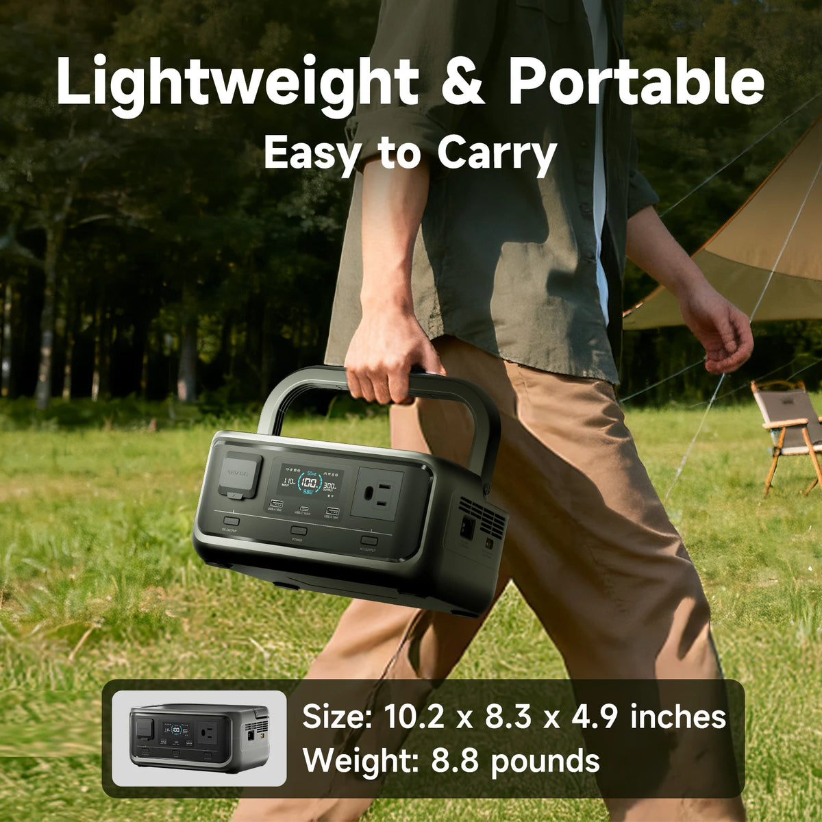 ALLPOWERS VOLIX P300 Portable Solar Generator Power Station