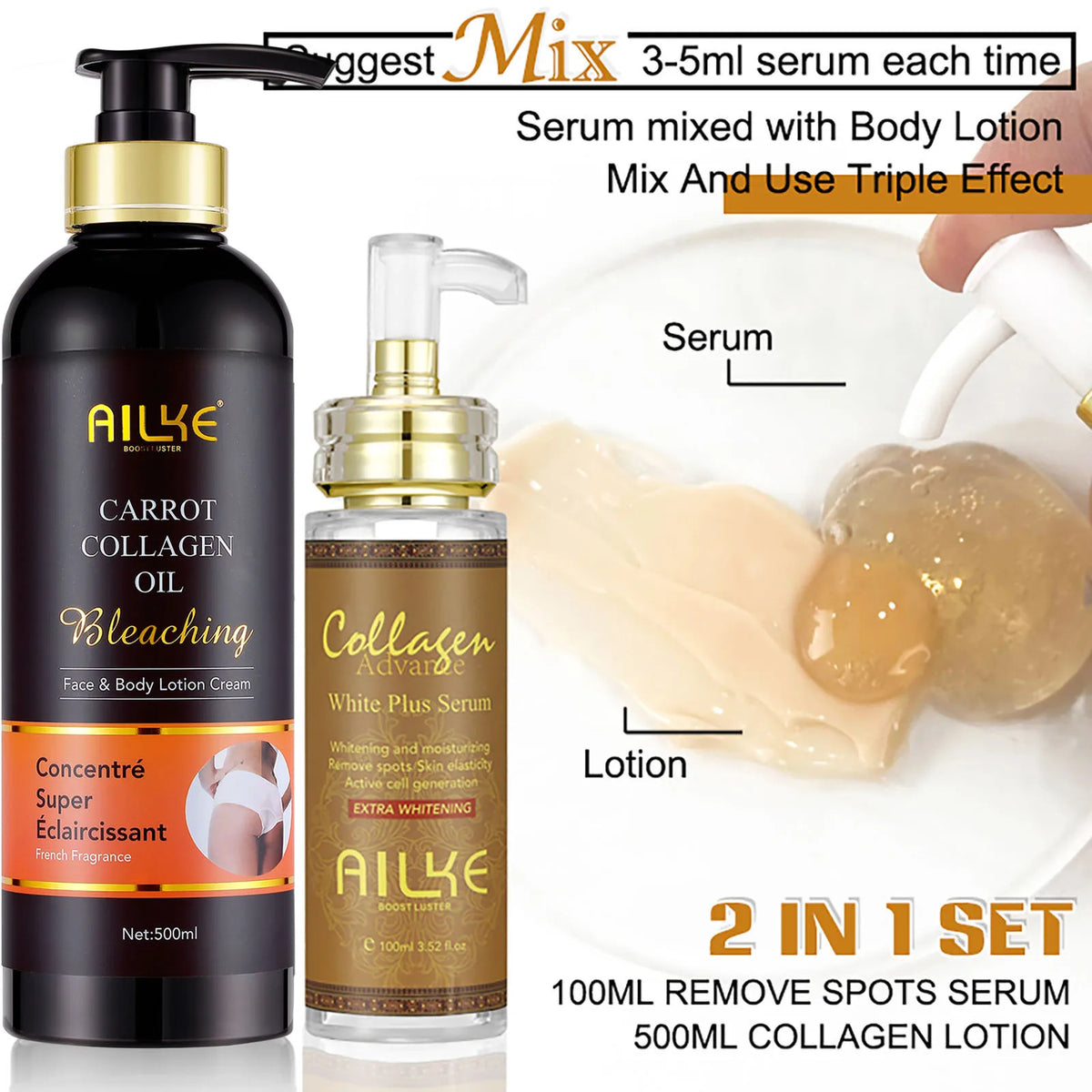 Kyliefit Collagen Whitening Essence For Facial And Body Brightening
