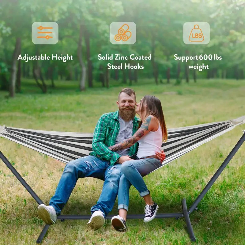 Gyroor Adjustable Stand Hammock For Outdoor Relaxation