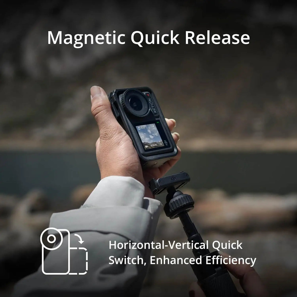 DJI Osmo Action 4 Standard Combo Waterproof 4K Camera