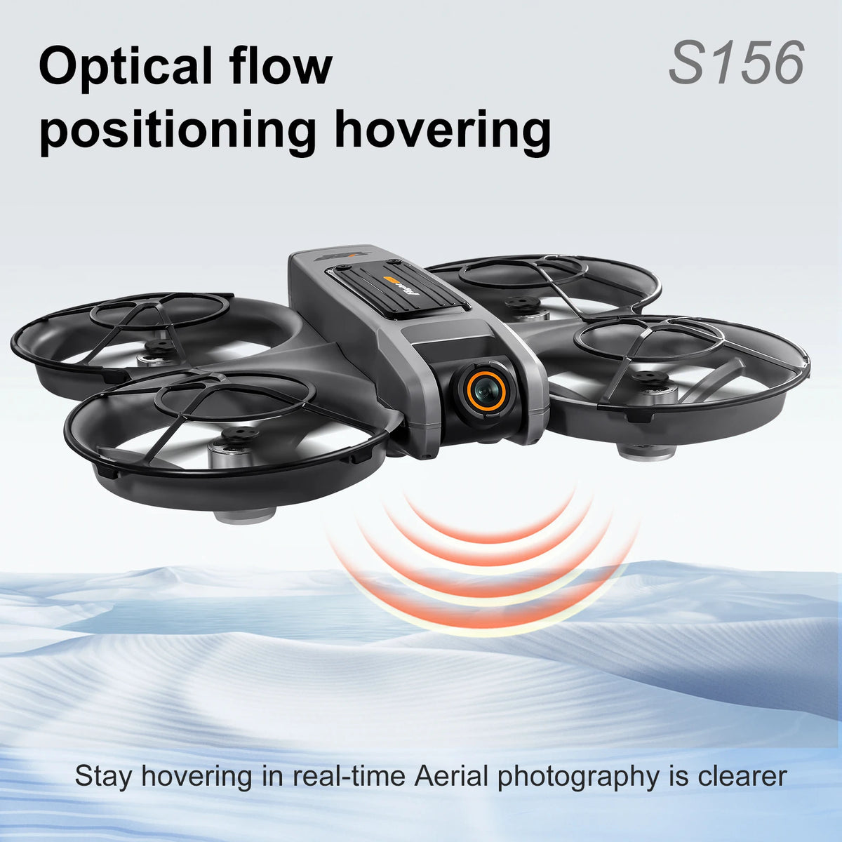 ZNLYRION Brushless RC Drone With Stable Hover And 360 Protection