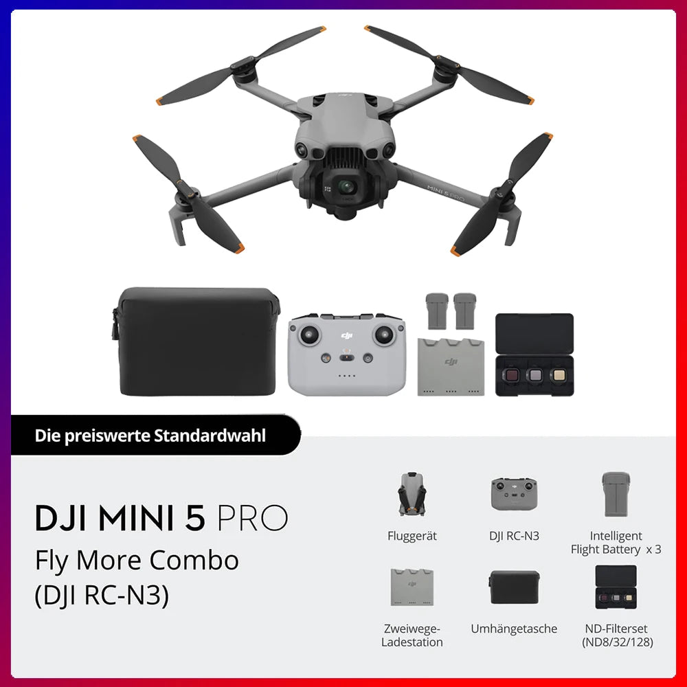 DJI Mini 5 Pro Ultra Light Foldable 4K Camera Drone