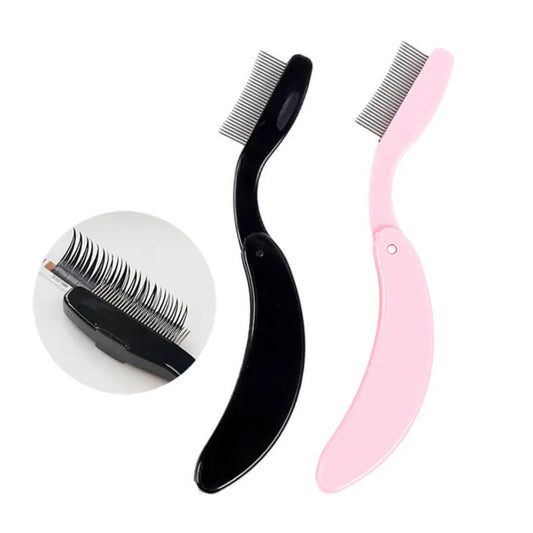 Professional Folding Spike Lash Comb Eyelash Separator Tool