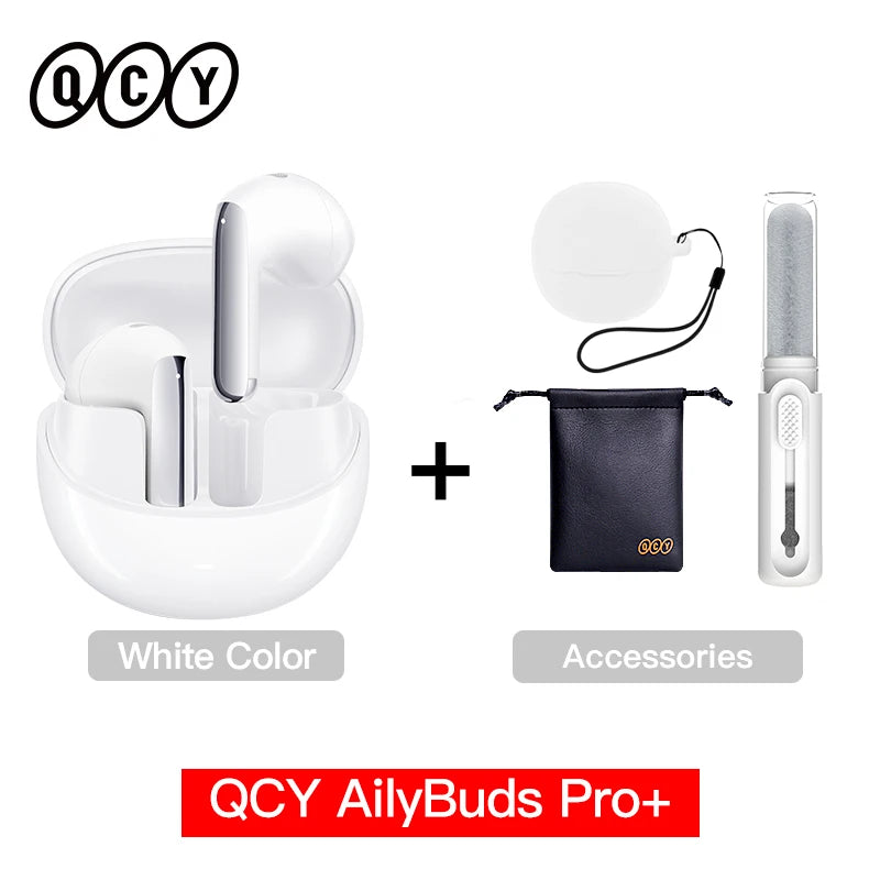 QCY AilyBuds Pro Plus Wireless Earbuds Adaptive ANC Bluetooth 5.3