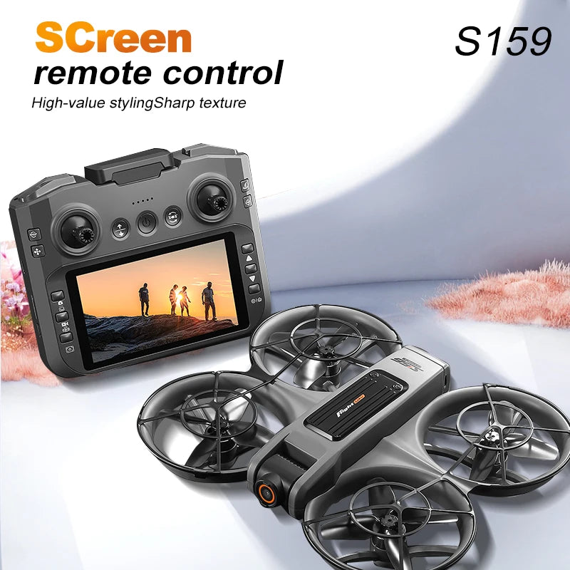 ZNLYRION Brushless RC Drone With Stable Hover And 360 Protection