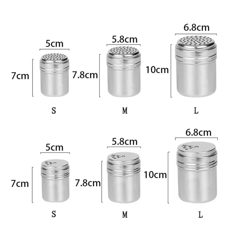 Stainless Steel Rotating Spice Jar For Kitchen Seasoning Storage Solutions