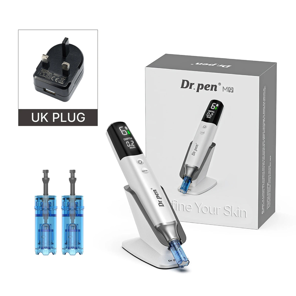 Hello Face Dr Pen M9 Microneedle Device With LED Mask