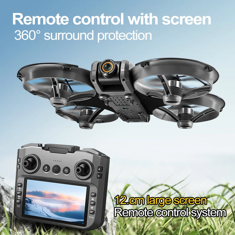 ZNLYRION Brushless RC Drone With Stable Hover And 360 Protection